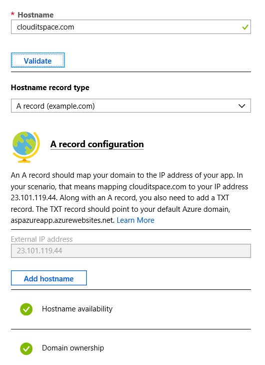 How to configure a custom domain for an Azure Web Application – AZURE ...
